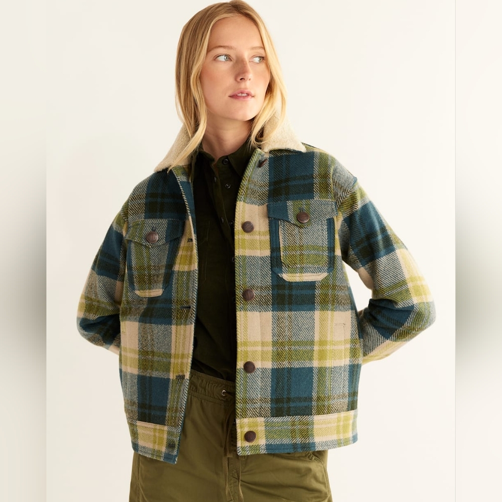 Pendleton NWT Wool Stadium Trucker Coat medium